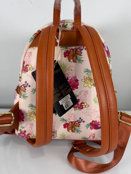 Loungefly Disney Princess Floral Mini Backpack With tags main image 7